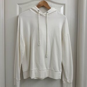 CLOSED JEANS Cotton Logo Hoodie Natural White